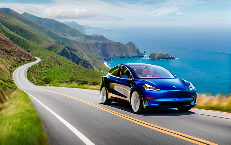 테슬라 모델 Y의 소형 SUV 시장 반응 - **Tesla Model Y - Advanced Interior Comfort**
    An interior view of a spacious Tesla Model Y, show...